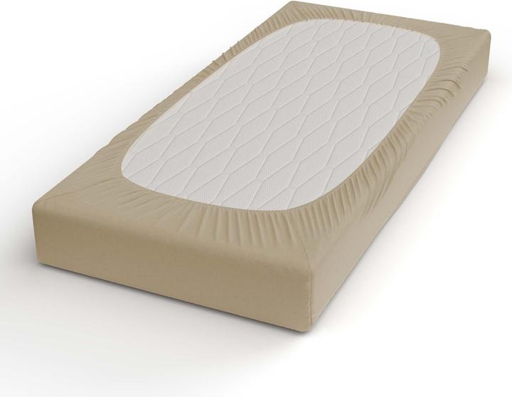 Immagine prodotto Lotus Bettwaren Lenzuolo a pieghe in raso Lotus (90 x 200 cm)