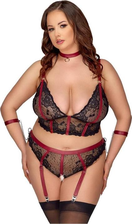 Actual product image Cottelli Collection Bra Set Bondage 2XL (XXL)