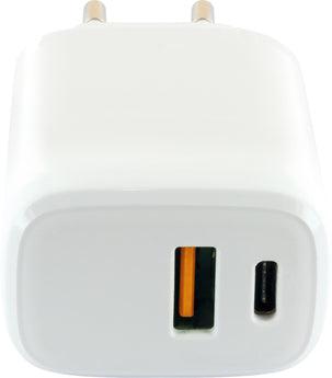 Actual product image Schwaiger Charging Adapter (20 W, 2 ports)