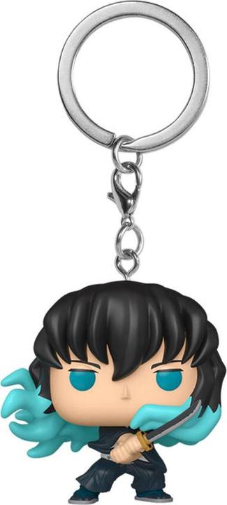 Produktbild Funko Demon Slayer: Kimetsu no Yaiba POP! Vinyl Schlüsselanhänger 4 cm Muichiro (Attack) Display (12)