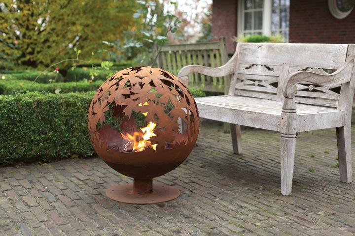 Produktbild Jet-Line Feuerstelle World Rostoptik 58cm (58 cm)