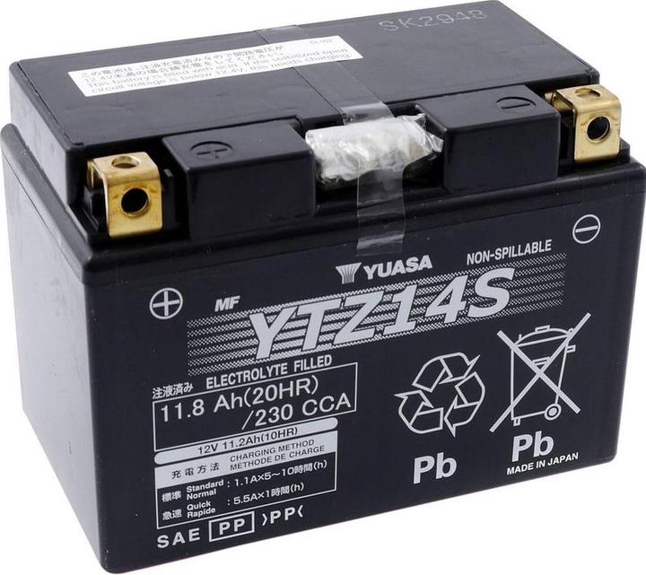 Image du produit Yuasa YTZ14S (12 V, 11.80 Ah, 230 A)