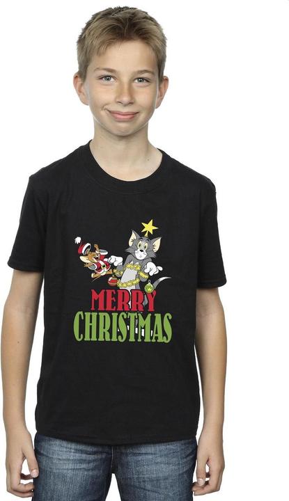 Produktbild Tom & Jerry Merry Christmas Baubles TShirt Jungen (104)