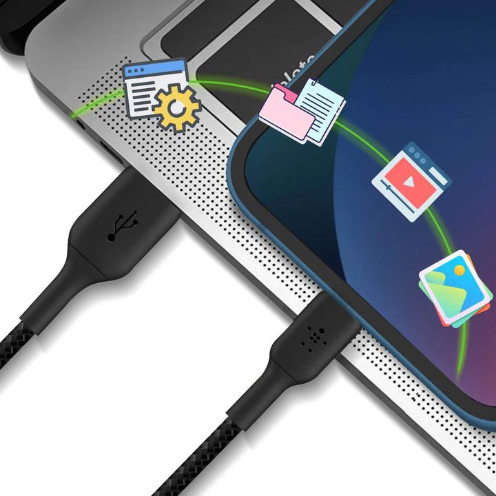 Actual product image Belkin USB A - Lightning (1 m, USB 2.0)