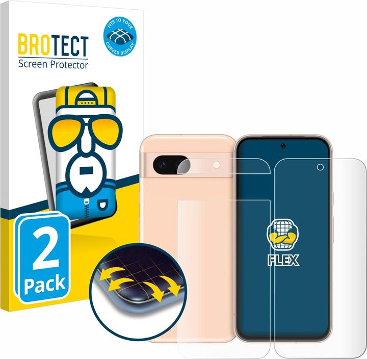 Actual product image BROTECT Full-screen display protection (2 pcs., Google Pixel 8a)