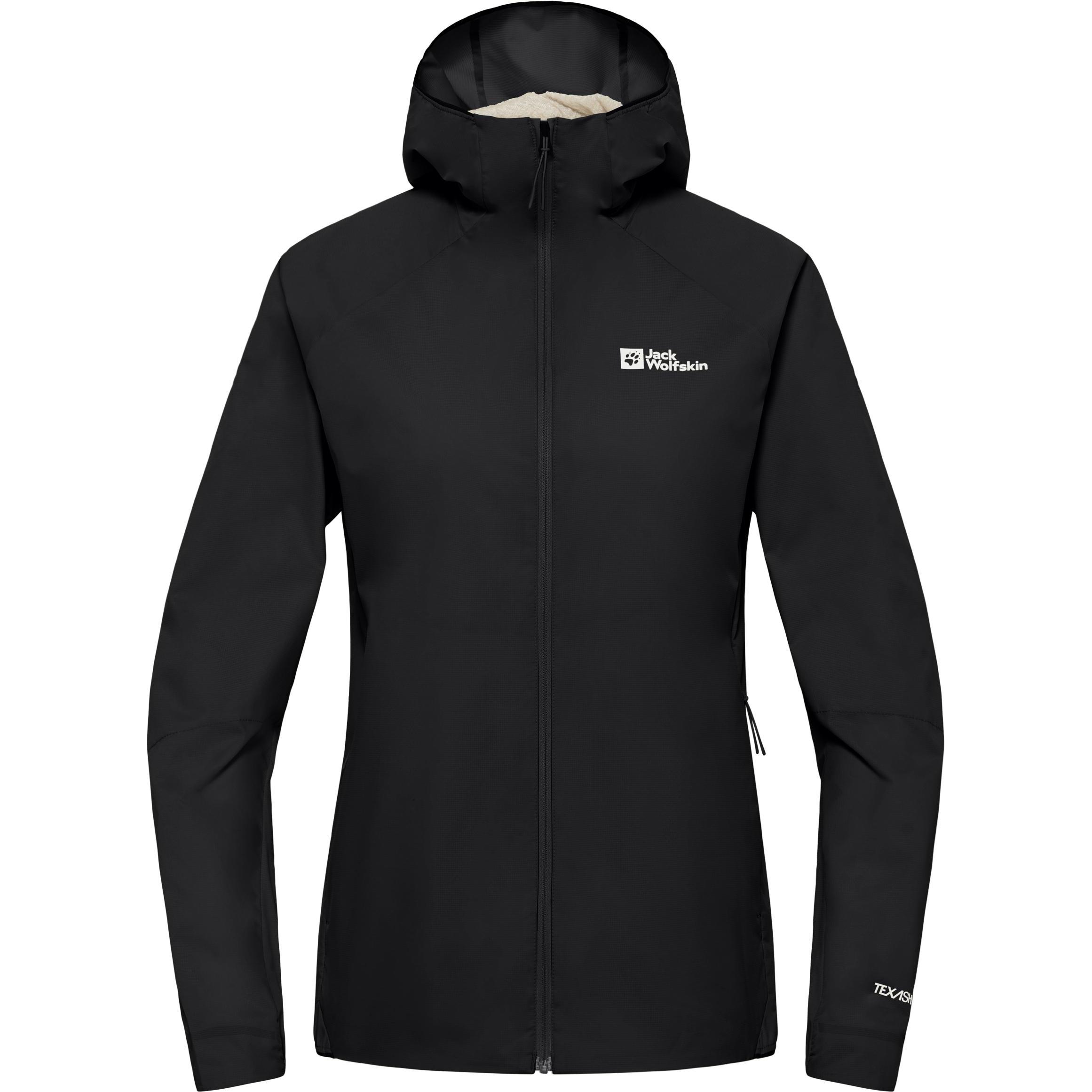 Jack Wolfskin, Damen, Jacke, Prelight Octa Jkt W (L), Schwarz, L