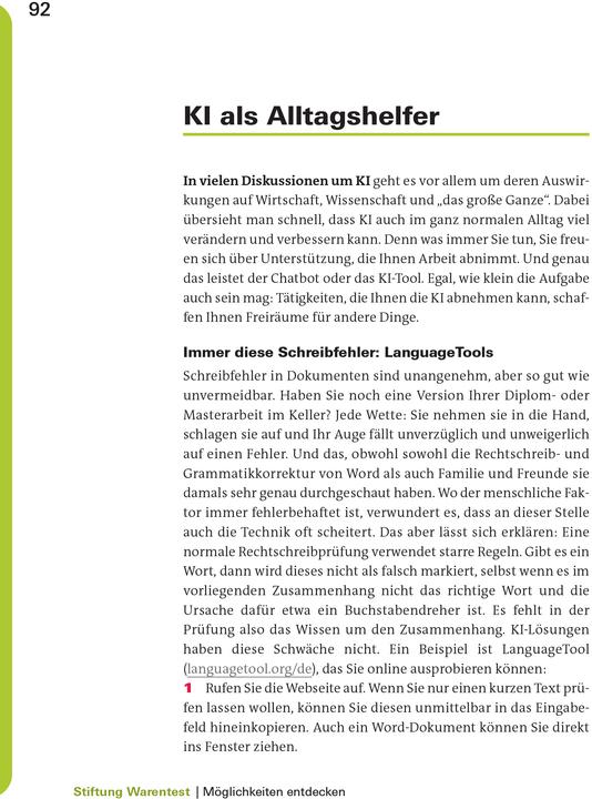 Actual product image Das kann KI (German, Andreas Alder, 2026)