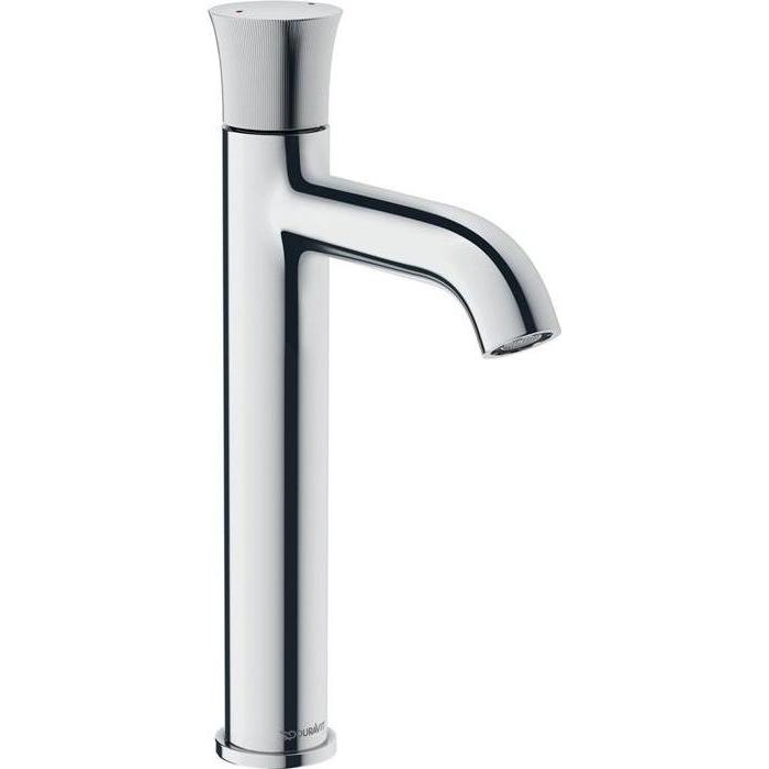 Thumbnail - Duravit, Badarmatur, EH-WT-MI L WHITE TULIP ohne Zugstangen-Ablaufgarnitur chrom