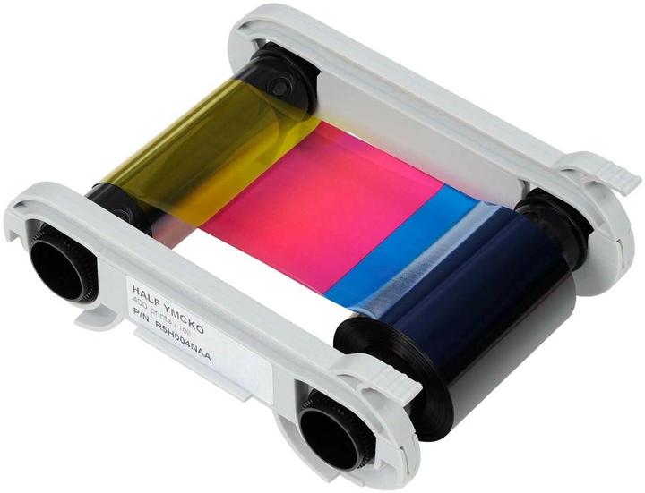 Produktbild Evolis Colour ribbon 1/2 YMCKO (6 cm, Mehrfarbig)