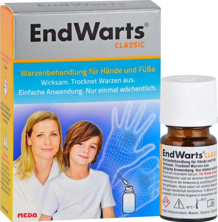 Actual product image EndWarts classic wart treatment for hands and feet solution, 3 ml solution (3 ml)