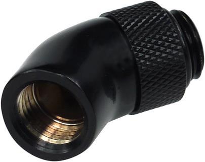 Produktbild Alphacool HF Winkeladapter 45° drehbar G1/4 AG auf G1/4 IG Deep