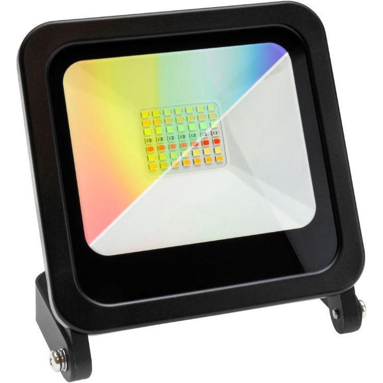 Spectrum, Fassadenbeleuchtung, LED FLOODLIG WIFI 24W 1800LM IP65 TW RGB (1800 lm)