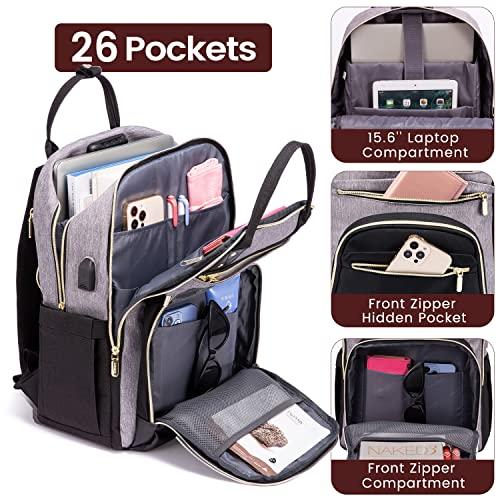 Produktbild Only-Bags.Store Rucksack Laptop-Rucksack 15,6 Zoll Schulrucksack Teenager Wasserdichte Schultasche (23 l)