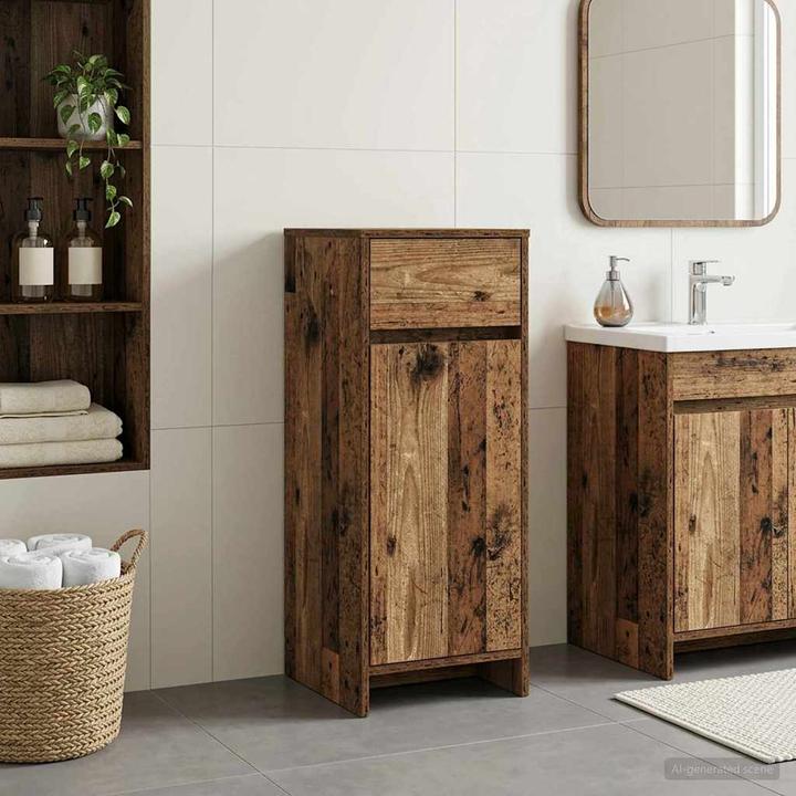 Produktbild vidaXL Badezimmeraufbewahrung (36.50 x 35 x 85 cm)