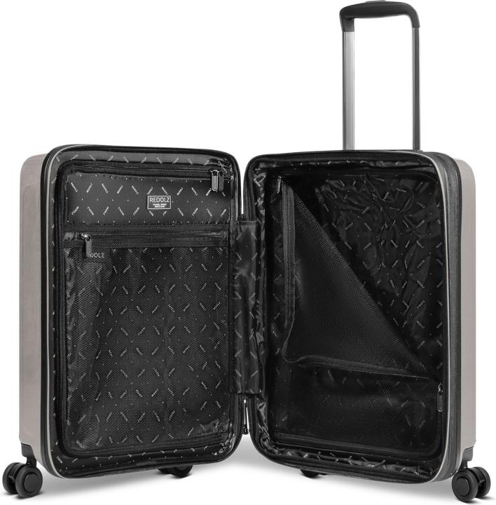 Actual product image Redolz Essentials 14 4-wheel cabin trolley S 55 cm laptop compartment with stretch fold (45 l)
