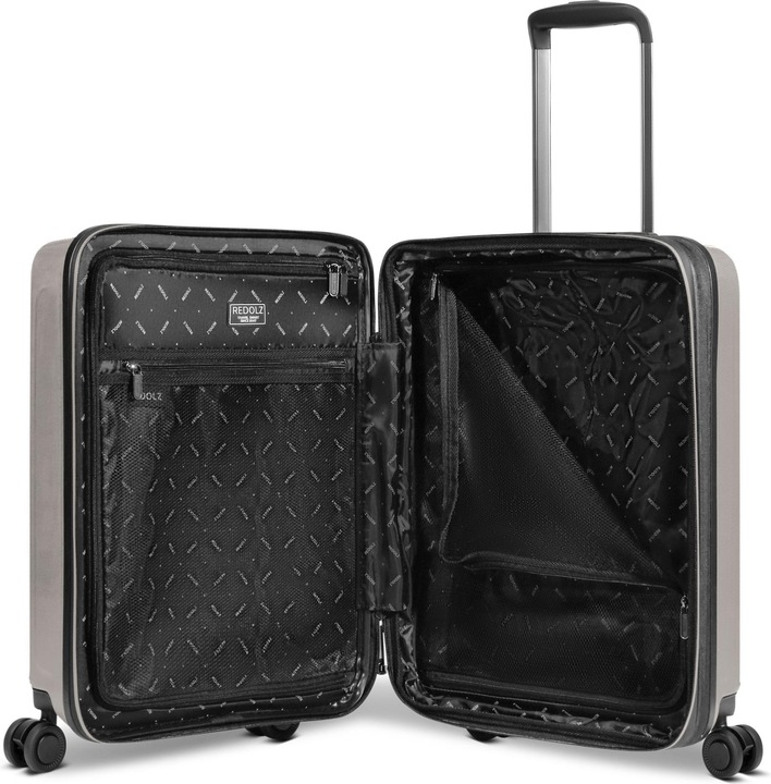 Produktbild Redolz Essentials 14 4 Rollen Kabinentrolley S 55 cm Laptopfach mit Dehnfalte (45 l, Handgepäck (bis 50l))