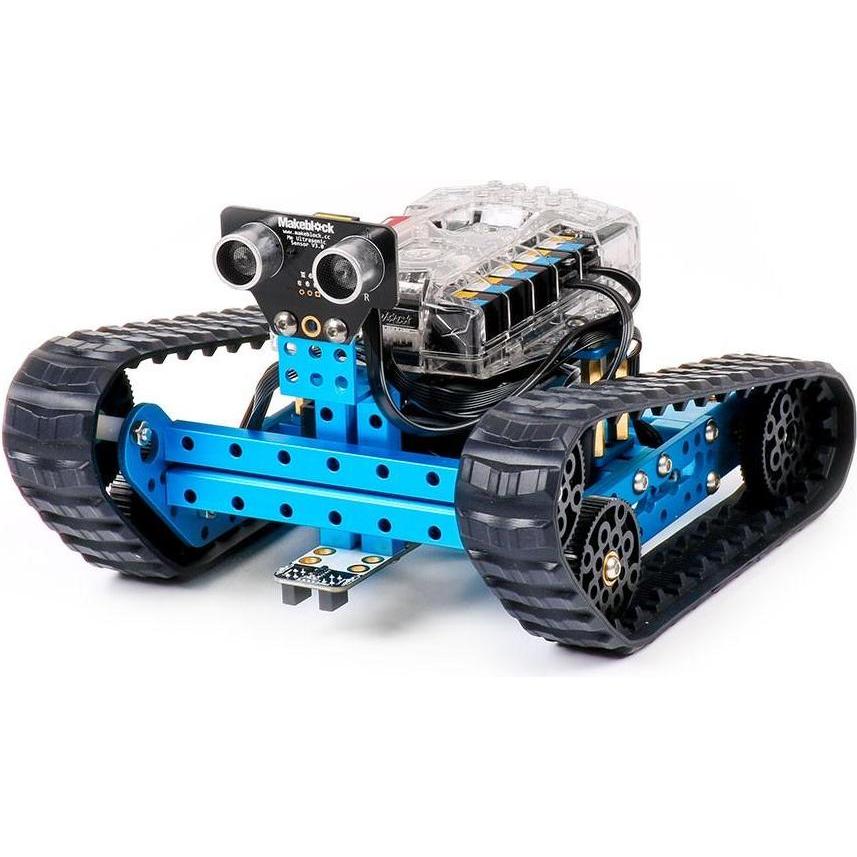 Makeblock mBot Ranger trasformabile, Kit robotica, Blu, Nero