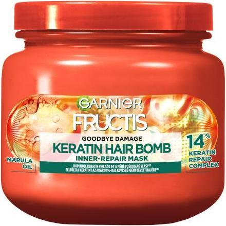 Immagine prodotto Garnier Fructis Goodbye Damage Keratin Hair Bomb - Maschera per capelli 320ml (320 ml)