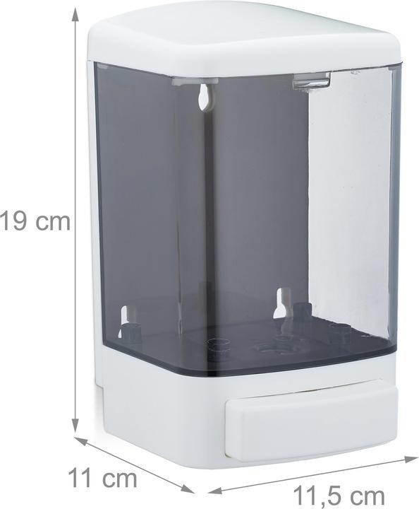 Actual product image Relaxdays Wall-mounted soap dish