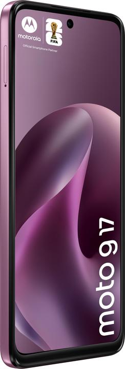 Produktbild Motorola moto g17 (256 GB, PANTONE Bordeaux, Pink, Rosa, 6.72", Dual SIM)