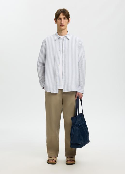 Actual product image Selected Regular Fit Bluse aus Leinengemisch (XL)