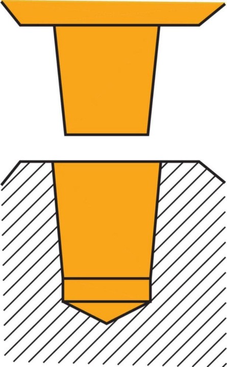 Productafbeelding Albrecht Snelspanboorhouder SBF Klemming Ø 0,5-6,5 mm B 10 voor rechtsom draaien