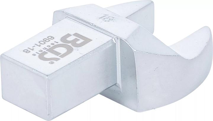Actual product image BGS Open-End Push Fit Spanner 18 mm Square Size 14 x 18 mm (18 mm)