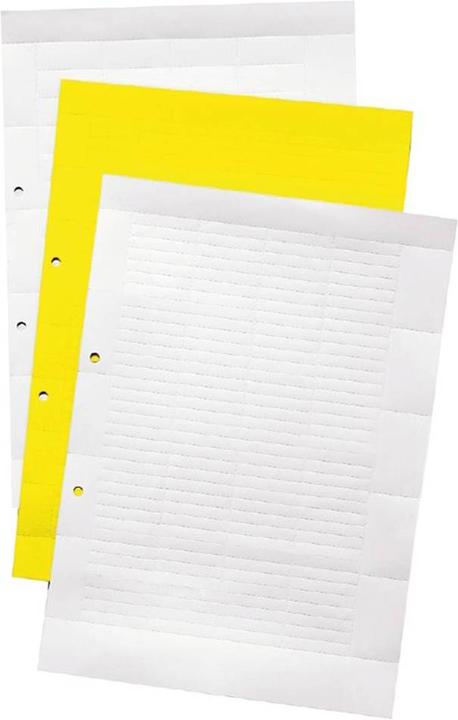 Actual product image Weidmüller Terminal markers ESO 8 DIN A4-BOGEN 1607730000 White 1 pc.