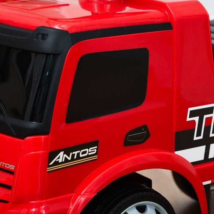 Actual product image Swisshandel24 Children's ride-on car Mercedes ANTOS truck-style ride-on car with lights for children aged 12 and