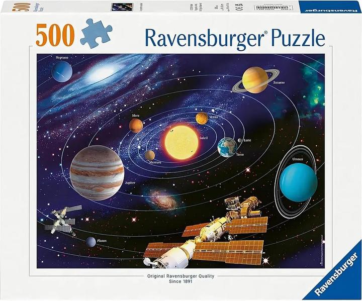 Produktbild Ravensburger 2D Puzzle 500 Sonnensystem (500 Teile)