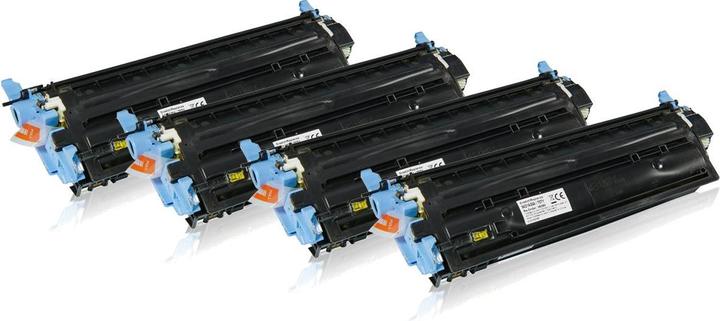 Produktbild Inkadoo Toner multipack kompatibel zu Canon 707 enthält 4x Tonerkartusche Schwarz Cyan Magenta Gelb (M, C, Y, BK)