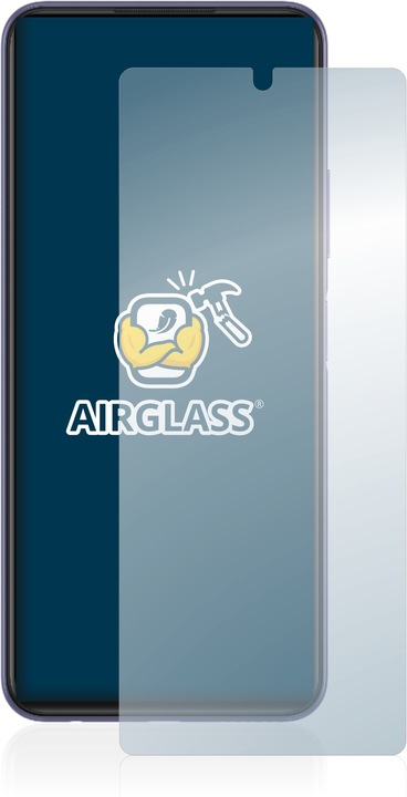 Actual product image BROTECT AirGlass Glass (1 Piece, Xiaomi Mi Note 10)