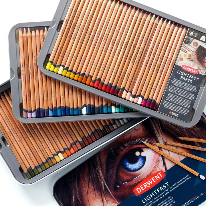 Actual product image Derwent Lightfast coloured pencils, 4 mm, multicoloured, 100 pieces (100 x)