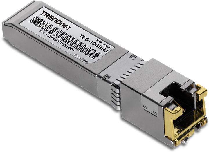 Actual product image Trendnet 10G RJ-45 Copper SFP+ Module