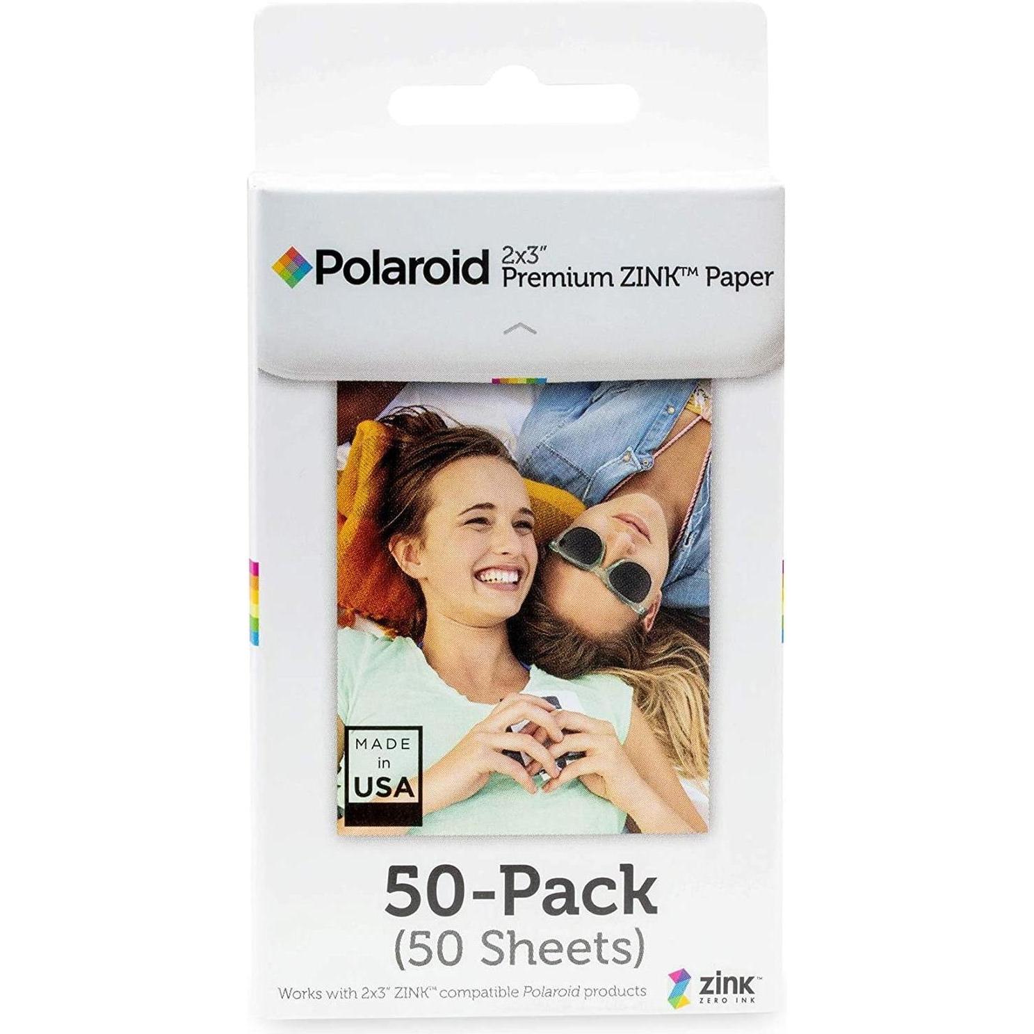Zink Premium (50) (Mint, Snap Touch, Zip, M230, snap), Sofortbildfilm, Weiss