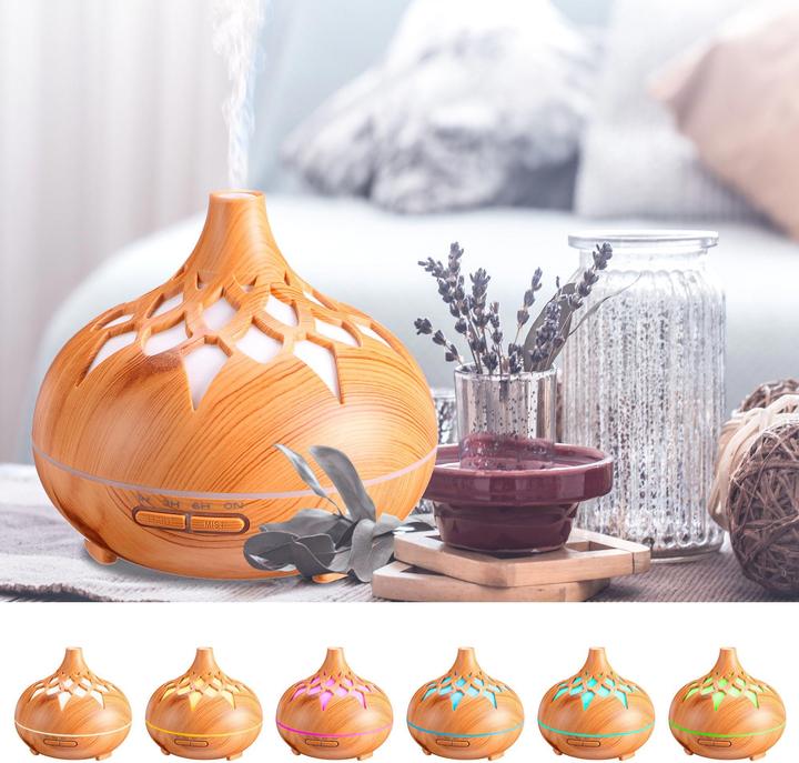 Produktbild Sixtol Aroma Diffuser Palm Hellholz 500ml (500 ml)