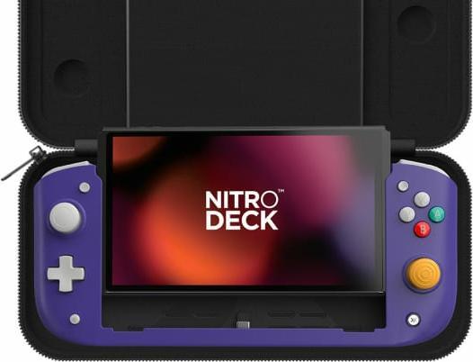 Actual product image CRKD Nitro Deck Retro (Switch, Switch OLED)