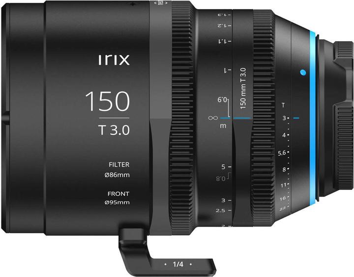 Immagine prodotto Irix Obiettivo Cine 150mm Tele 1:1 T3.0 per Canon (Metrico) (Canon EF, Full frame)