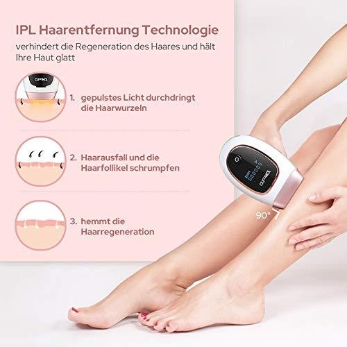 Actual product image Yohoolyo Hair removal device