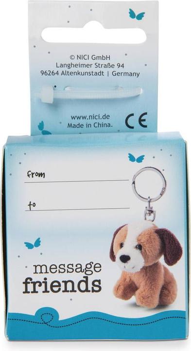 Actual product image NICI Keychain "I am here for you!"