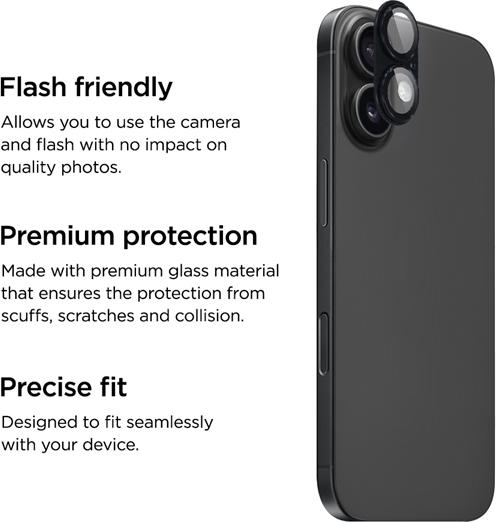 Productafbeelding Eiger Kameralinsen-Schutzglas Mountain Glass (1 Pcs., Apple iPhone 17)