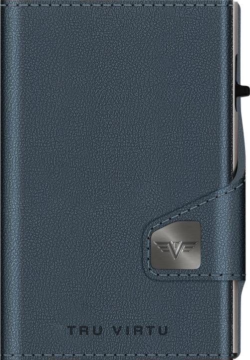 Actual product image Tru Virtu Wallet C&S Vegan Organic Lorkapple Navy Blue/Titan