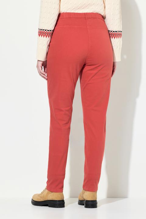 Immagine prodotto Ulla Popken Jeggings di cotone biologico con taglio della gamba stretto e cintura elastica (52)
