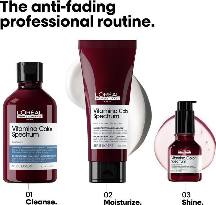 Actual product image L'Oréal Professionnel Vitamino Color Spectrum (300 ml, Liquid shampoo)