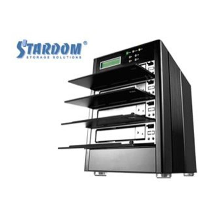 Actual product image Icy Box Stardom SR5650-4S-WBS1 / RAI für 4x 3.5" SATA-HD (3.5")