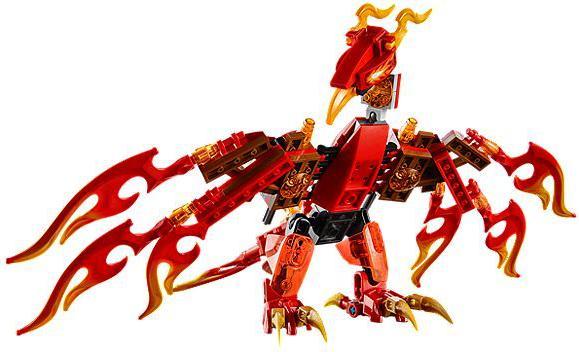 Actual product image LEGO Chima Flinx's Ultimate Phoenix (70221)