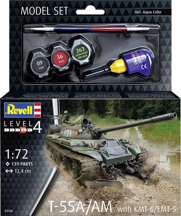 Image du produit Revell T-55A/AM avec mine KMT-6/EMT-5 Plough