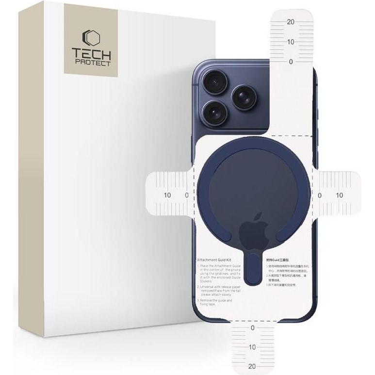 Tech-Protect Mmp-200 Magnetischer Magsafe-Ring Tiefblau, Accessori per cellulare, Blu