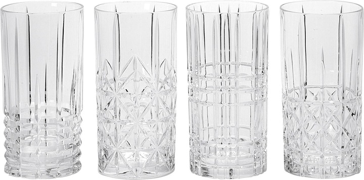 Actual product image Nachtmann Long drink tumbler Highland 37.5 cl 15.1cm Ø7.7cm Set of 4 (4.45 dl, 4 x, Long drink glasses)