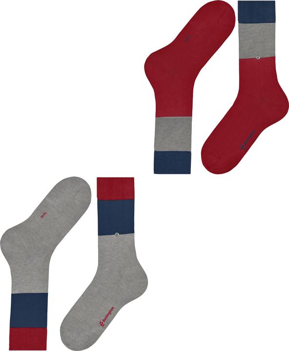 Produktbild Burlington Magic Mismatch 2-Pack Herren (2er Pack, 40 - 46)